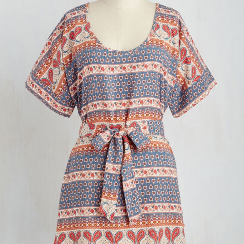 EUC ModCloth MFM Tunic in Paisley